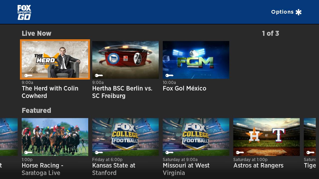 Fox sports go app for macbook air